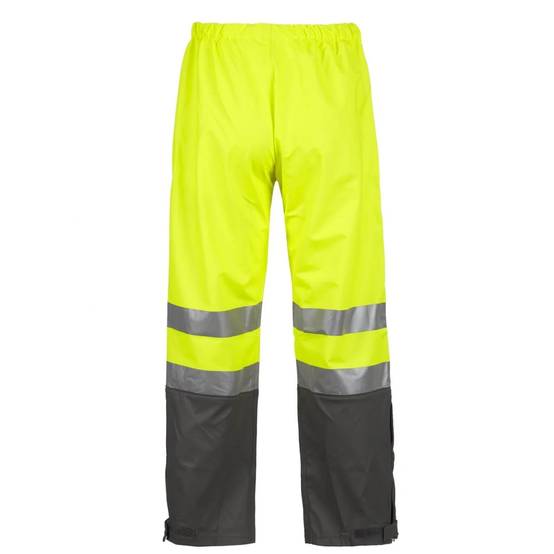 Nineworths - Pantalon de pluie haute visibilité Griffis jaune fluo taille S - Nine Worths - Image 2
