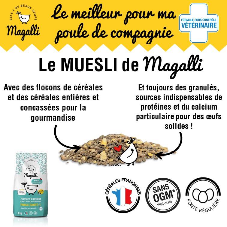 Magalli - Aliment Complet Poule Santé+ – MAGALLI - Image 3