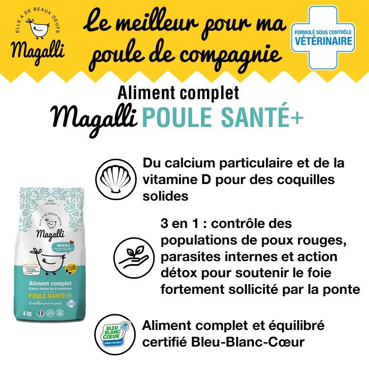 Magalli - Aliment Complet Poule Santé+ – MAGALLI - Image 2