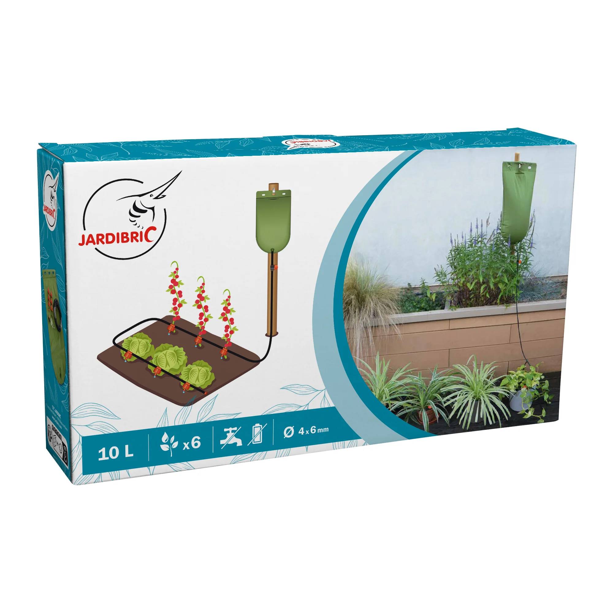 Jardibric - Kit arrosage goutte-à-goutte gravitaire 10 L – JARDIBRIC - Image 2