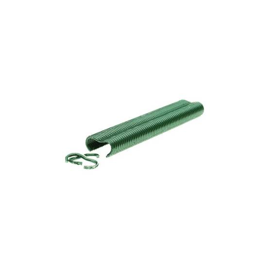 Agrafes Grillage Plastifiées Vert VR16 Blister 400 - RAPID - Image 2