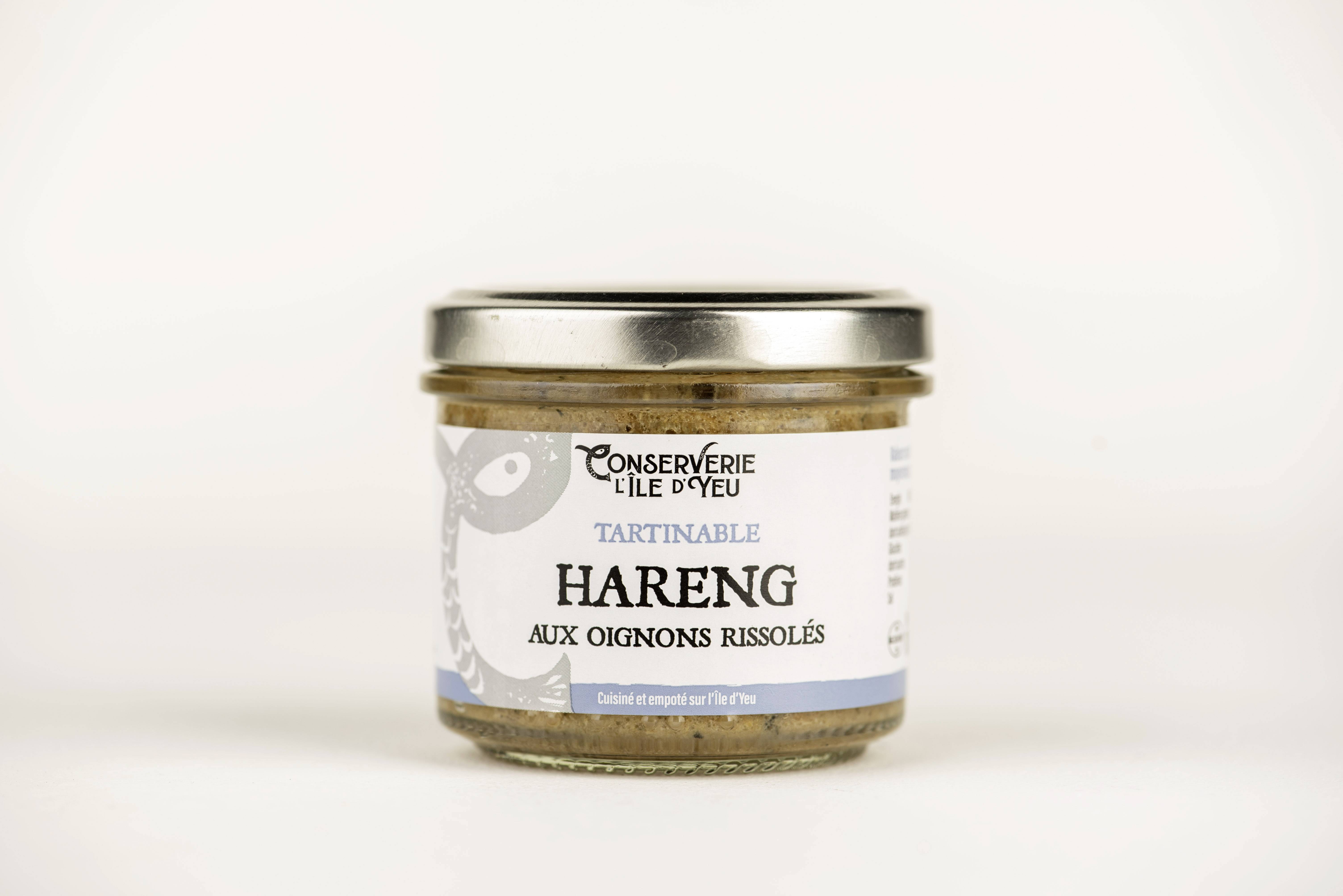 Conserverie d Ile d Yeu - TARTINABLE HARENGS OIGNON 100G