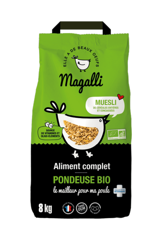 Magalli - Aliment Bio Poule Pondeuse - MAGALLI