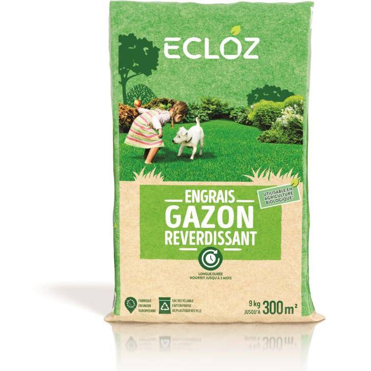 Ecloz - Engrais gazon reverdissant longue durée Ecloz 300m² - Image 3