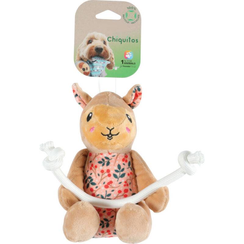 Peluche Lama Jouet Chien Corde Recyclé - ZOLUX