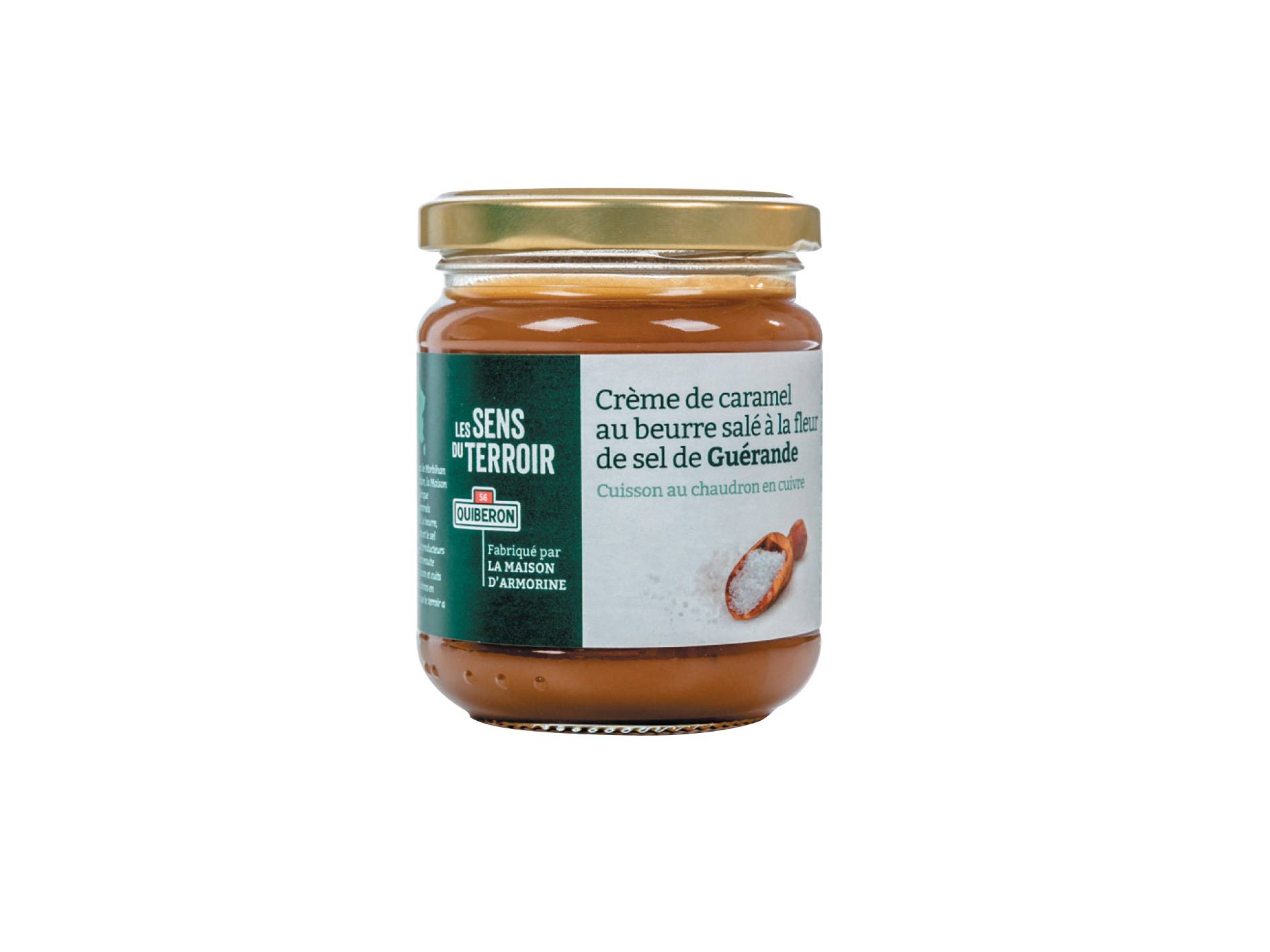 Les Sens du Terroir - Creme de caramel au beurre sale a la fleur de sel de Guerande