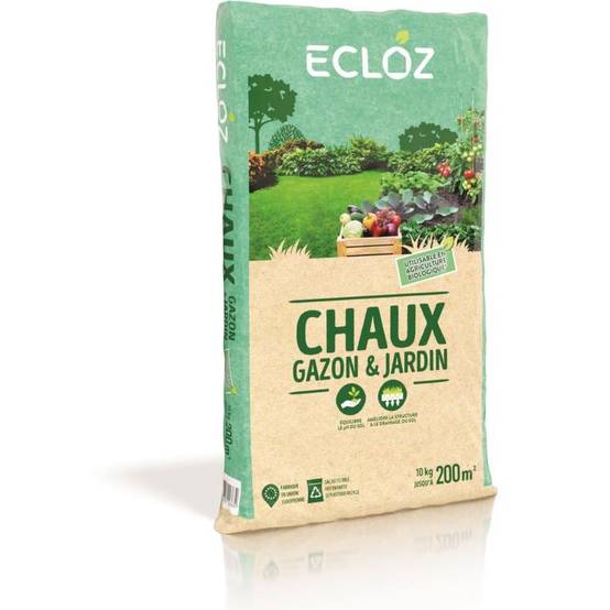 Ecloz - Ecloz - Chaux pour gazon Ecloz 200m²