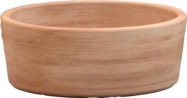 Coupe basse droite Pot Terre Cuite D 28 cm H 10 cm – GOICOECHEA