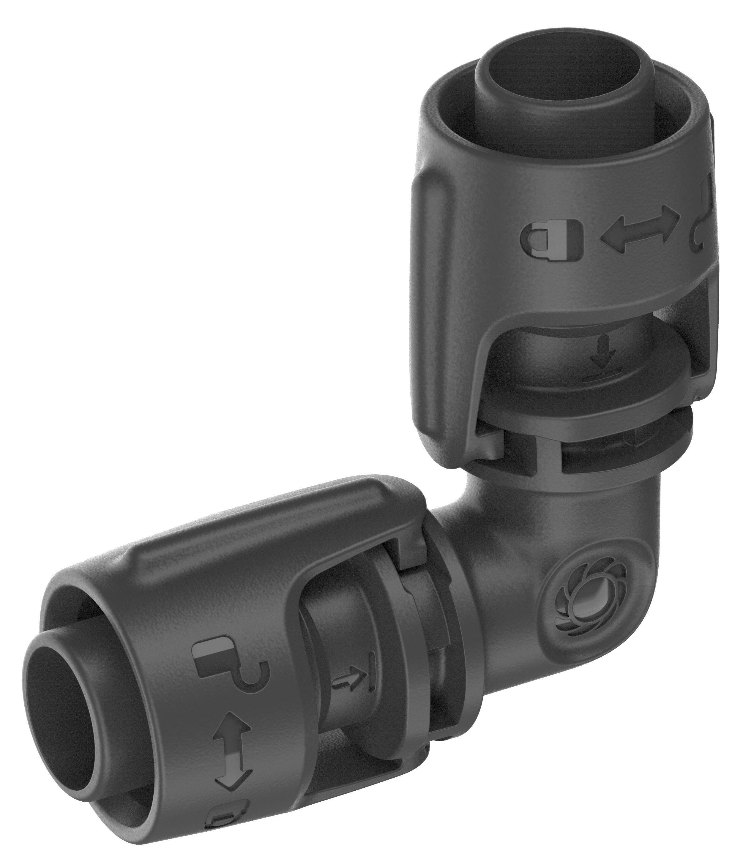 Gardena - Jonction en L 13 mm Boîte de 5 pièces Quick & Easy - Gardena - Image 1