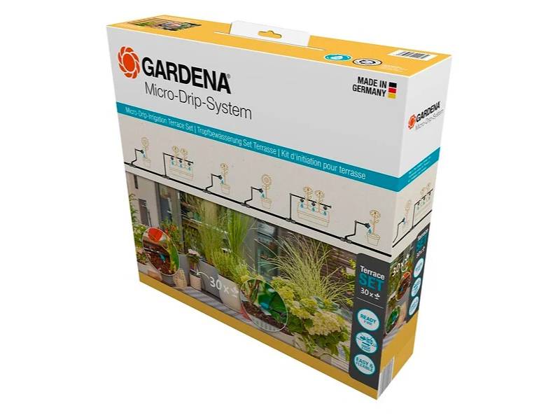 Gardena - Kit d'arrosage goutte-à-goutte pour terrasse 30 plantes - Gardena - Image 11