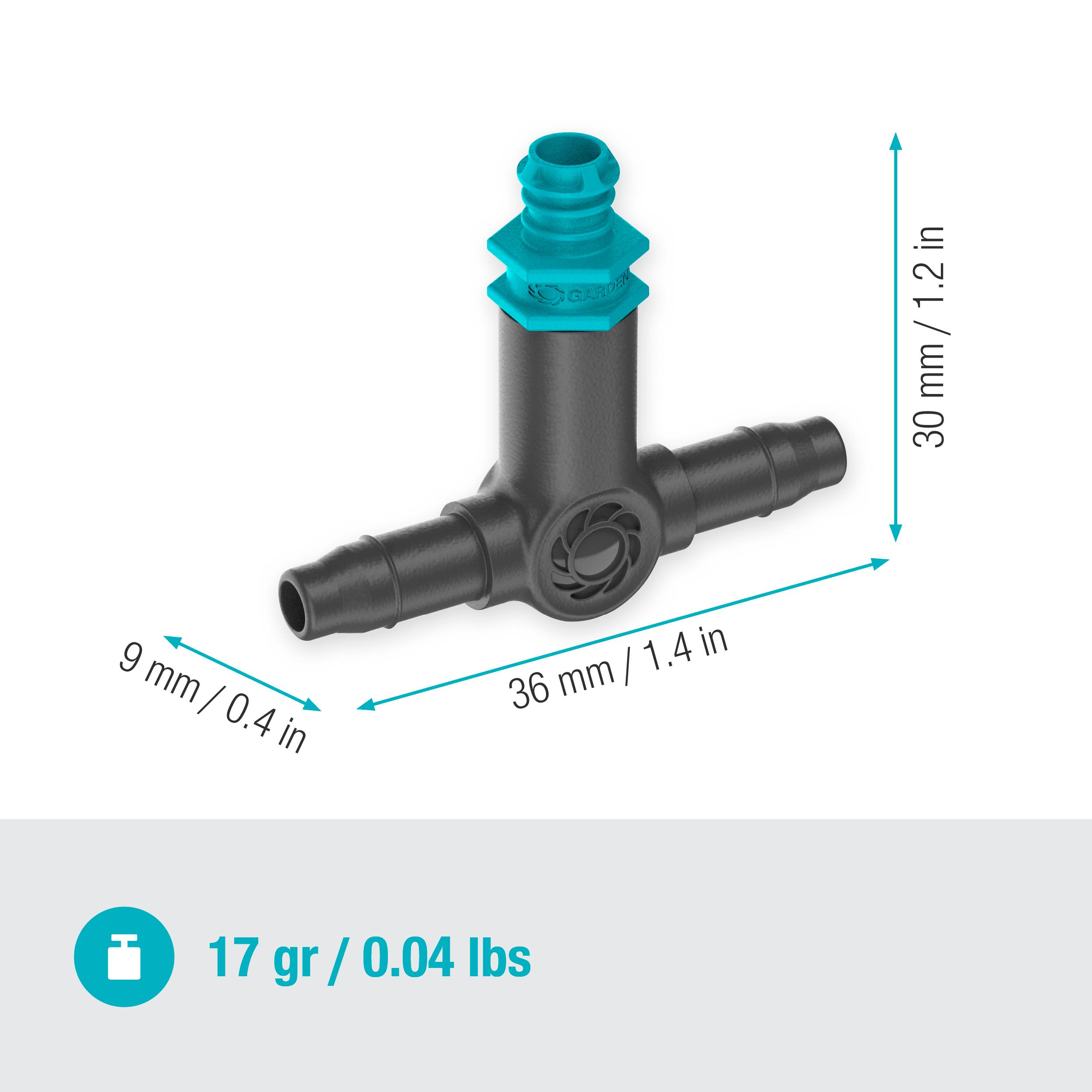 Gardena - Goutteur en ligne auto-régulant 2L/h Boîte de 10 pièces - Gardena - Image 7