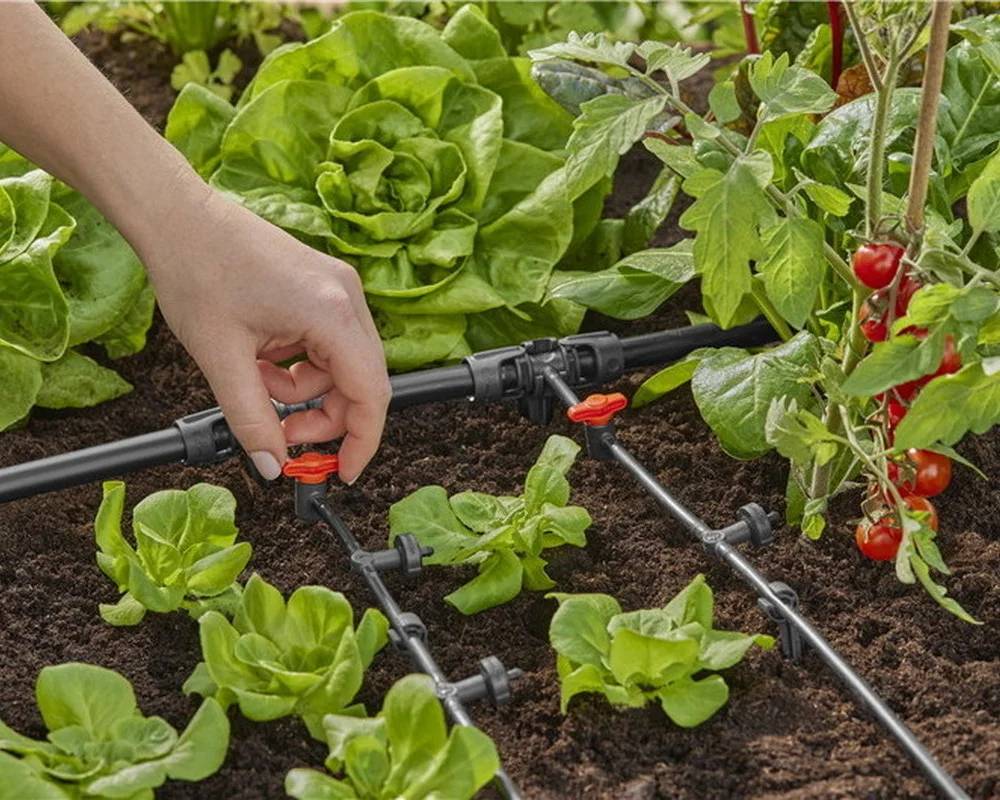 Gardena - Réducteur en T plastique rouge entre tuyaux Ø 13 et 4,6 mm - Gardena - Image 6