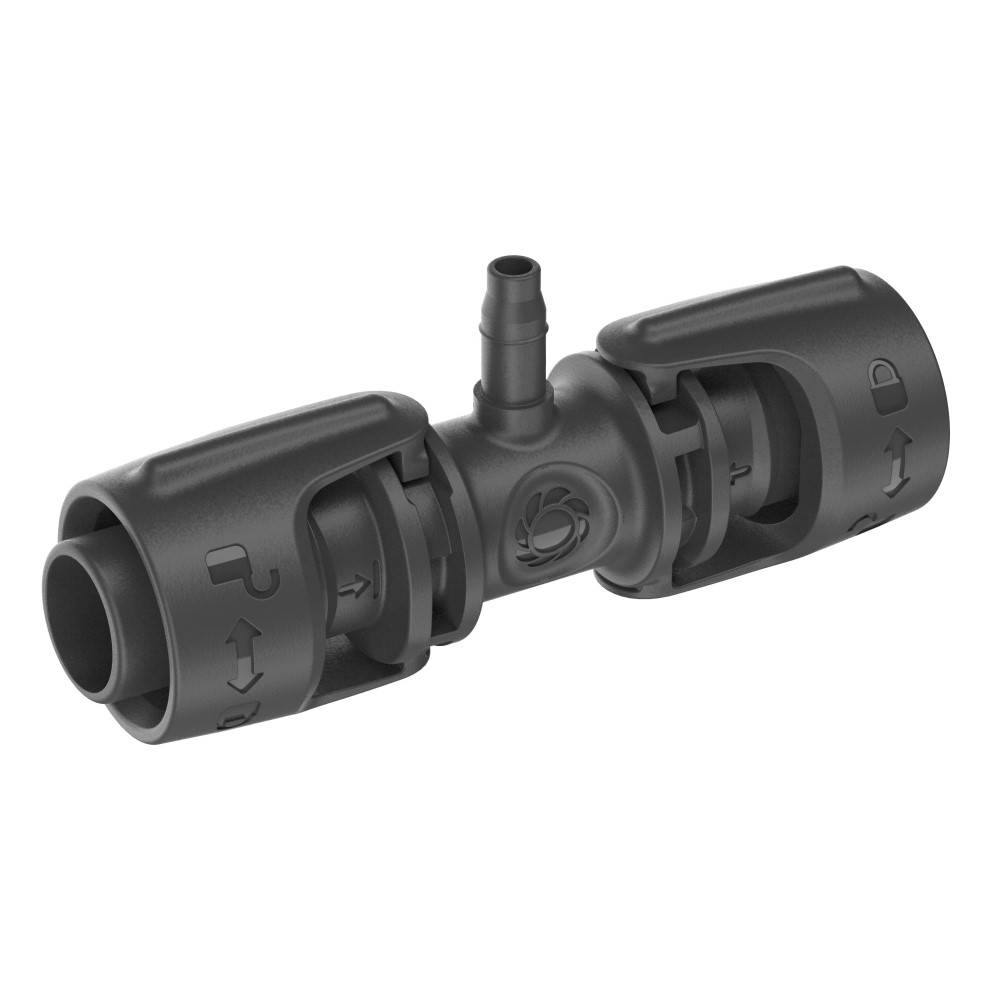 Gardena - Réducteur en T plastique rouge entre tuyaux Ø 13 et 4,6 mm - Gardena - Image 8
