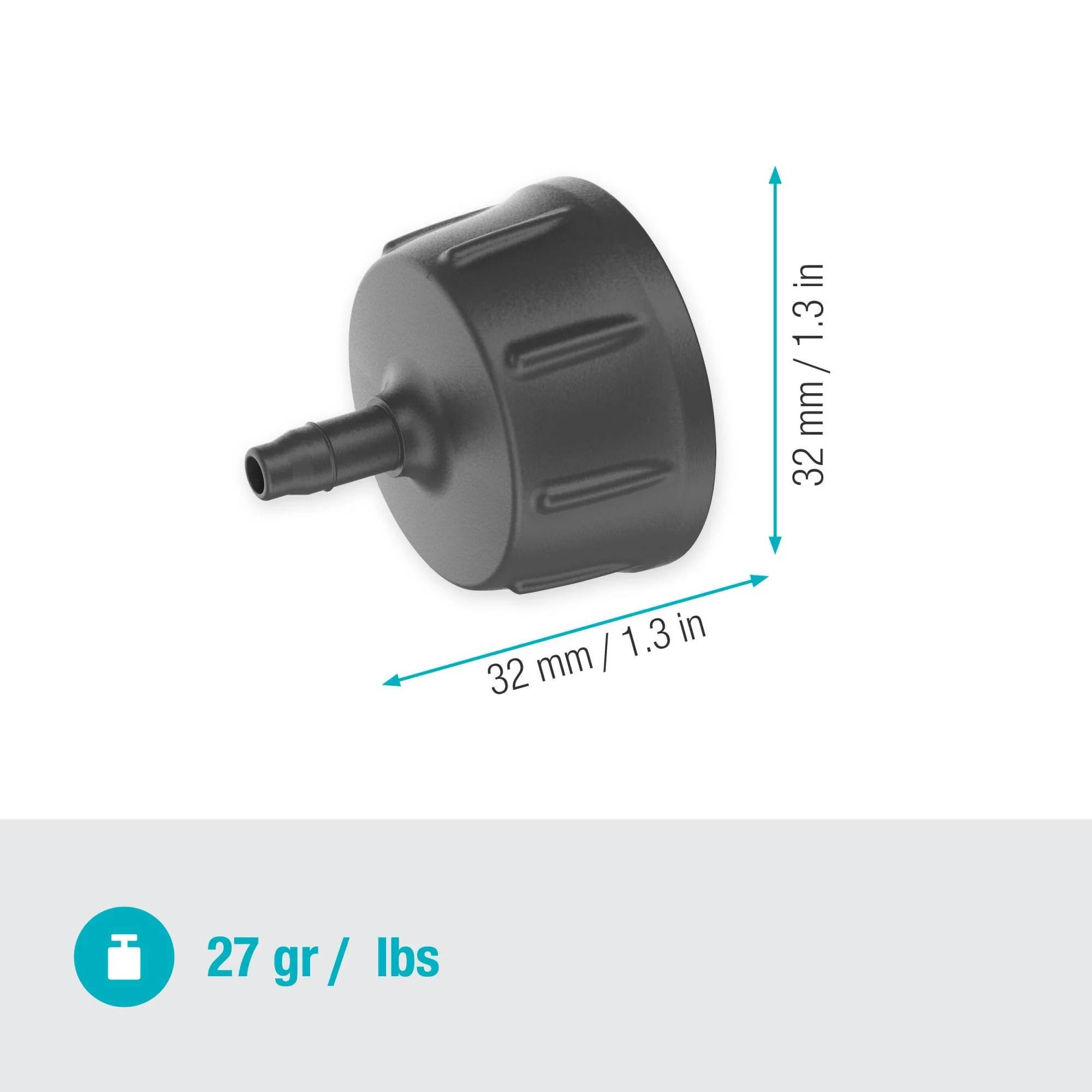 Gardena - Raccord nez de robinet 4,6 mm Micro-Drip Quick and Easy - Gardena - Image 2