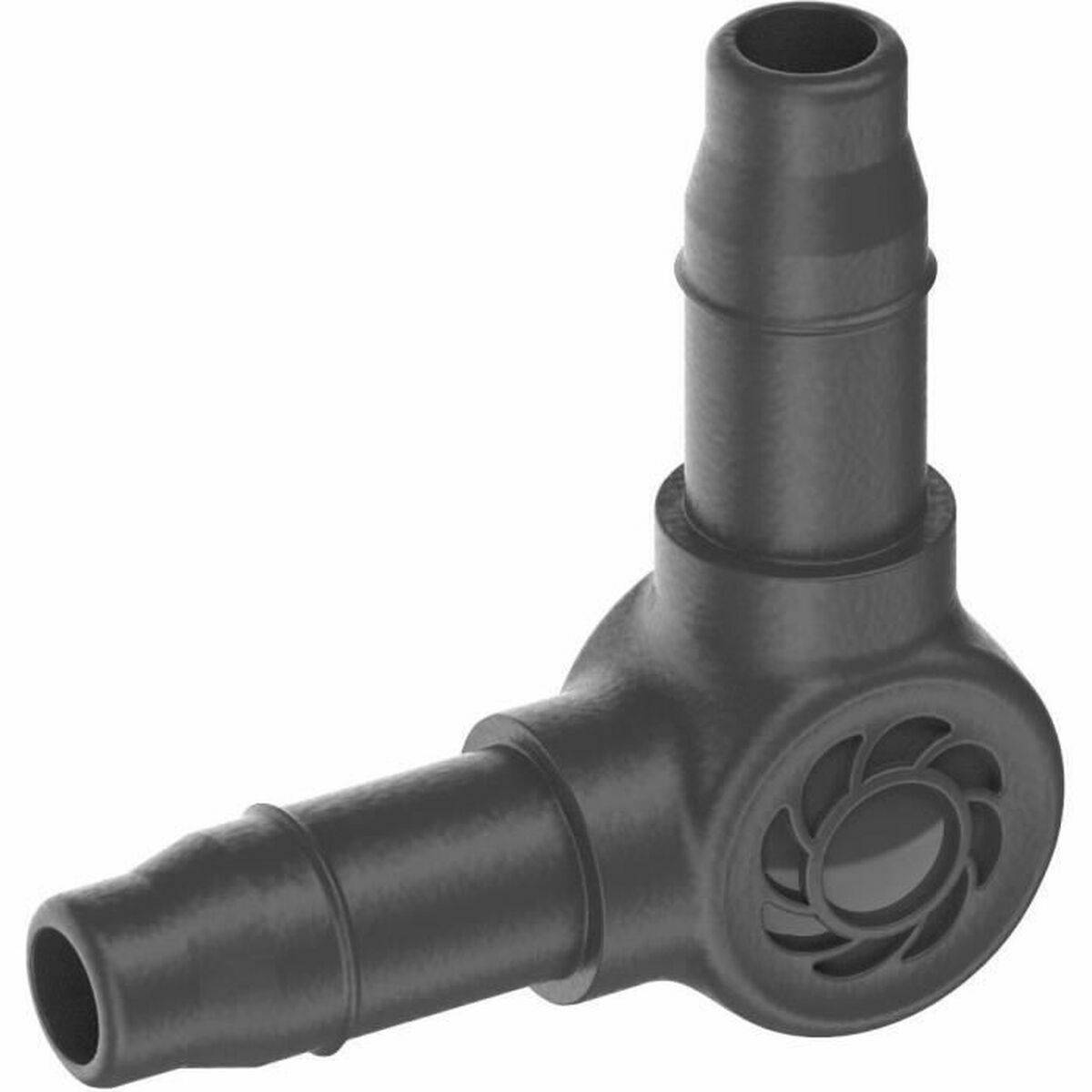 Gardena - Connecteur de tuyau en plastique noir Ø4.6 mm modèle L - Gardena - Image 5