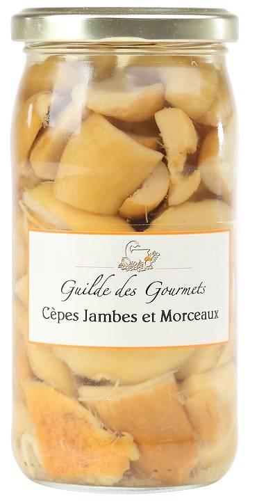 Bloc de foie gras d'oie avec morceaux mi-cuit 180 g - ROUGIÉ