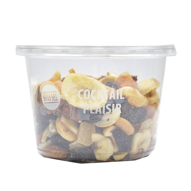 Les Vergers d'Escoute - Barquette mélange Fruits secs Cocktail plaisir 220 g