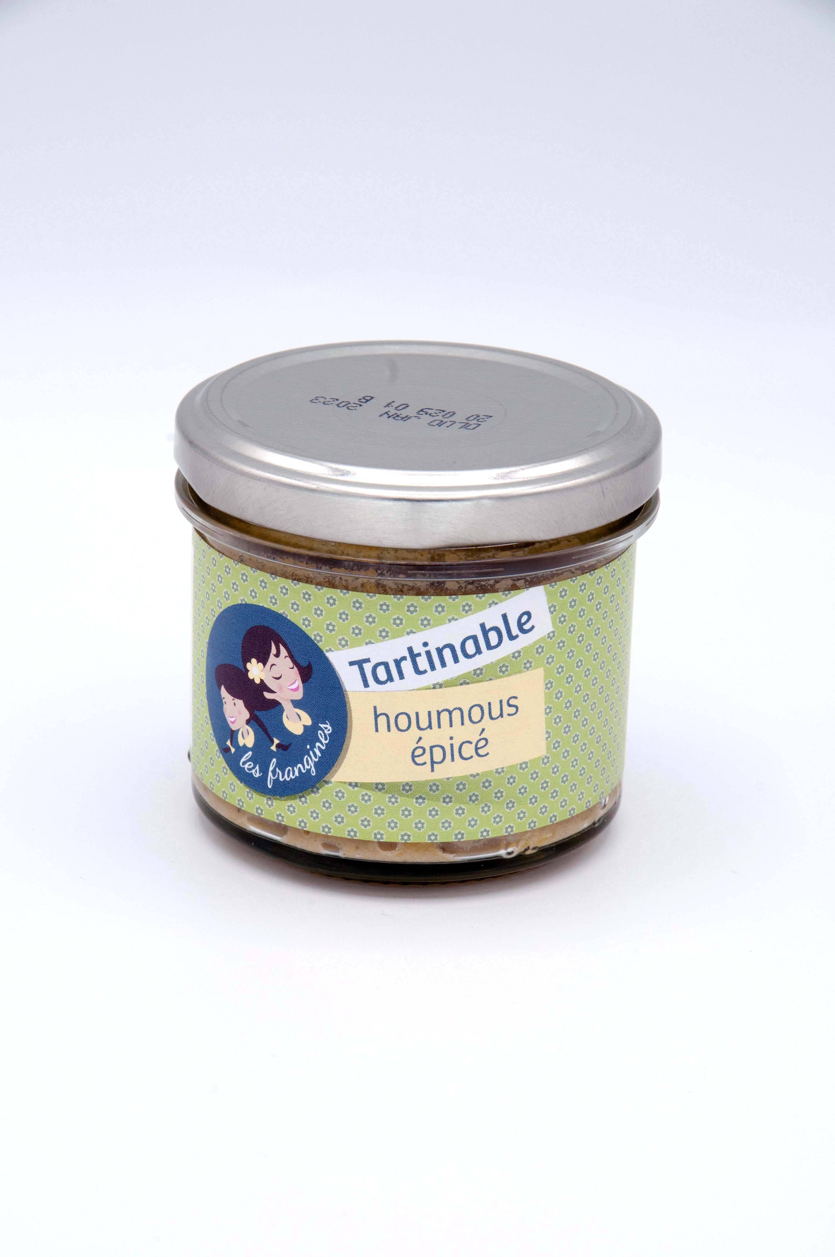 Les Frangines - Tartinable houmous épicé 90 g - Les Frangines