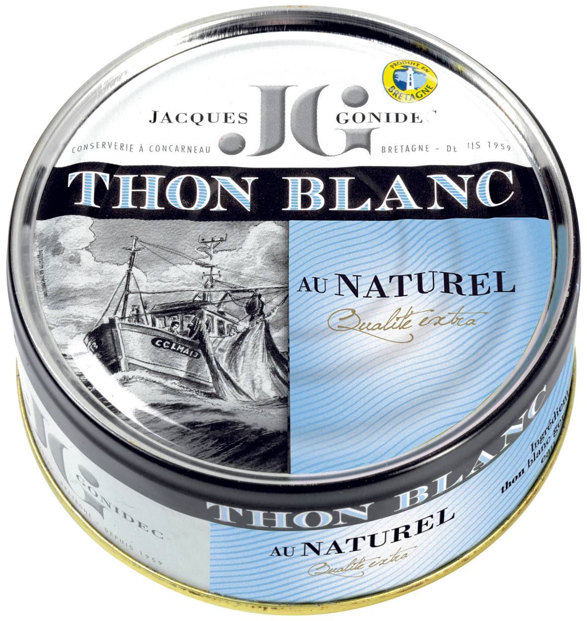 Jacques Gonidec - Thon blanc au naturel
