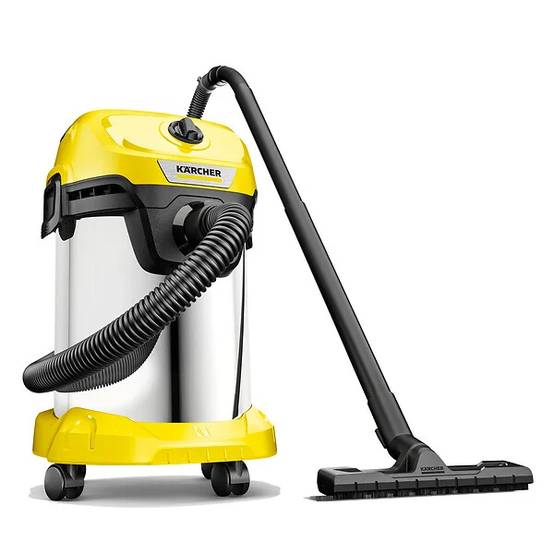 Aspirateur eau et poussières cuve inox 19L câble 4 m Karcher WD 3 S V-19/4/20 - Karcher - Image 2
