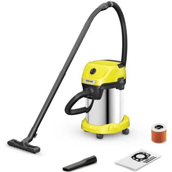 Aspirateur eau et poussières cuve inox 19L câble 4 m Karcher WD 3 S V-19/4/20 - Karcher - Image 14