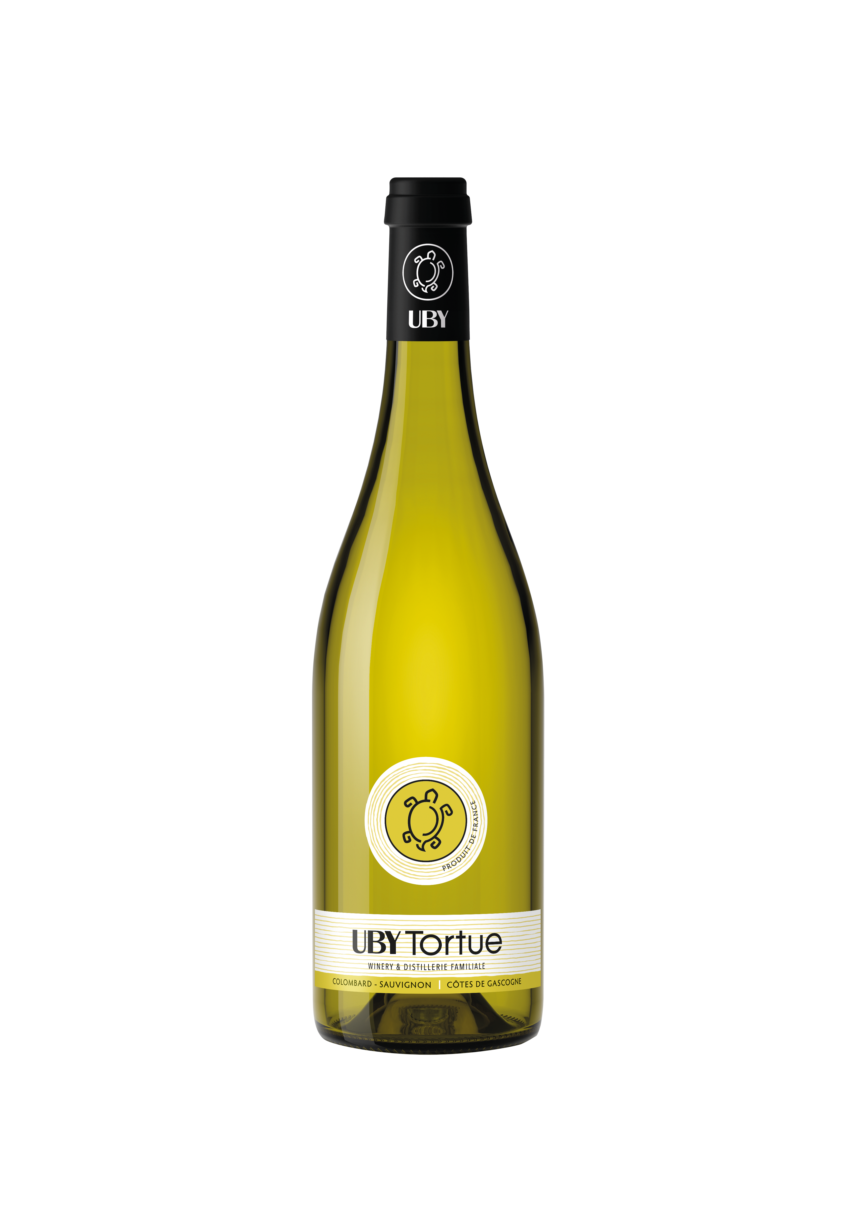 Uby Tortue - Vin blanc IGP Côte de Gascogne Colombard Sauvignon UBY Tortue