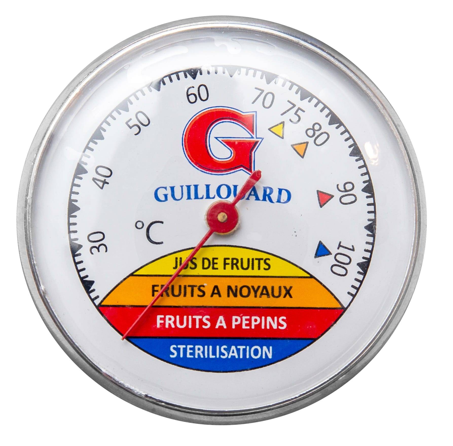 Thermomètre pour stérilisateur 100°C Ø 5,3 cm H 1,8 cm - GUILLOUARD