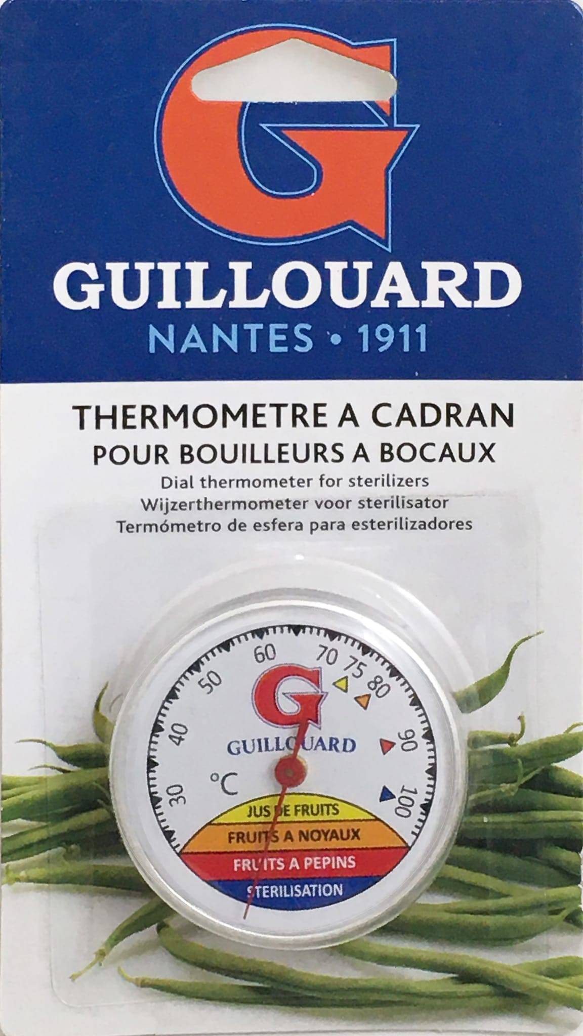 Thermomètre pour stérilisateur 100°C Ø 5,3 cm H 1,8 cm - GUILLOUARD - Image 2