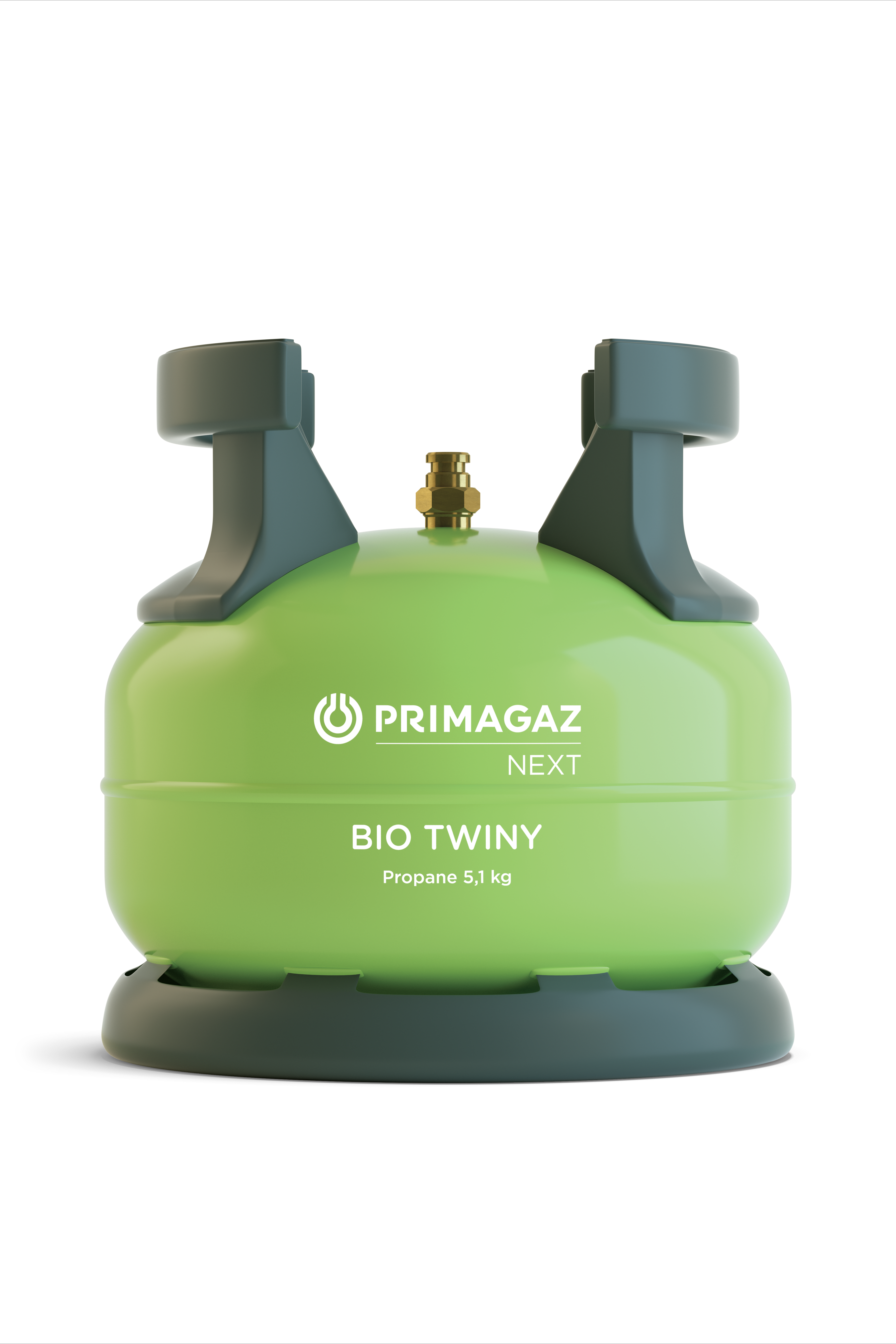 Bouteille de gaz Bio Twiny 100% Bio Propane vert Ø 31 cm H 31 cm - Primagaz - Image 1