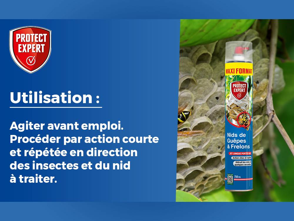 GUEPES ET FRELONS JET LONGUE PORTÉE - AÉROSOL - Image 3