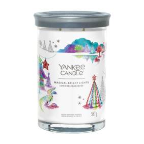 Yankee Candle - Bougie Magical Bright Lights Blanc 14,8 cm - YANKEE CANDLE