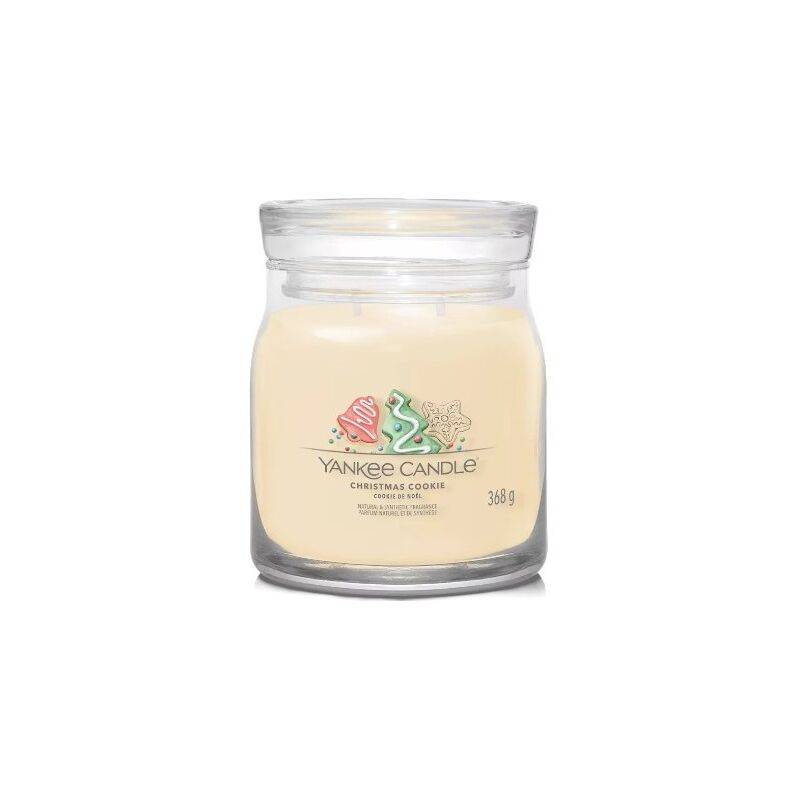 Bougie Christmas Cookie cire marron Ø9.3 cm H.11.4 cm - Yankee candle - Image 1