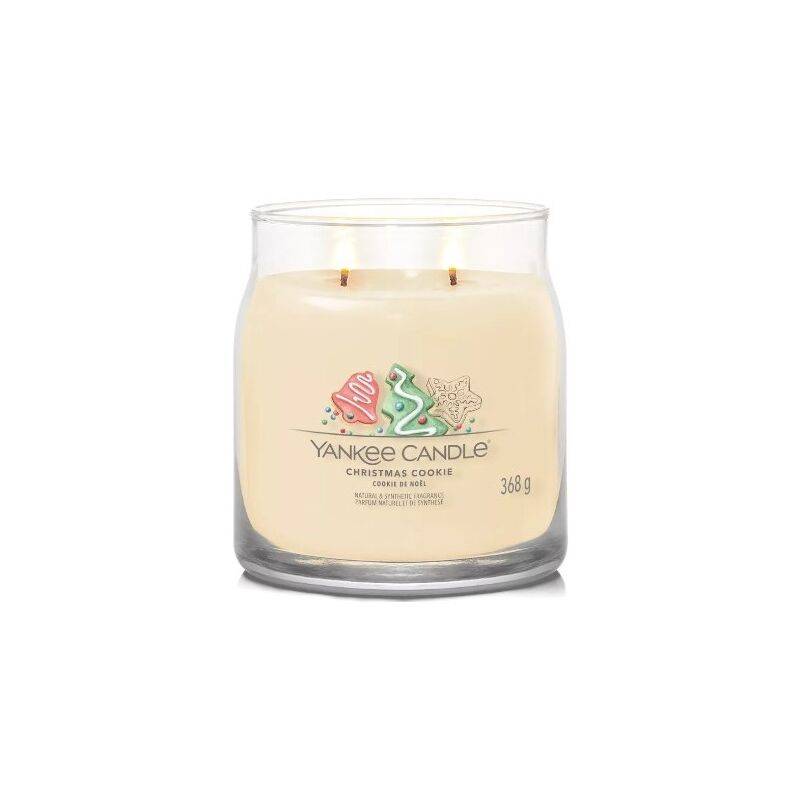 Bougie Christmas Cookie cire marron Ø9.3 cm H.11.4 cm - Yankee candle - Image 3