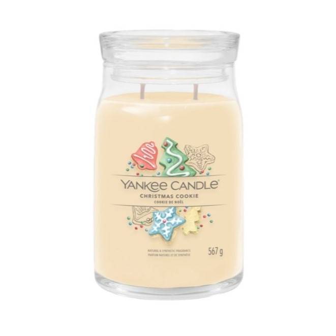 Bougie parfumée cire de soja beige H.15.7 cm Ø9.9 cm - Yankee candle - Image 1