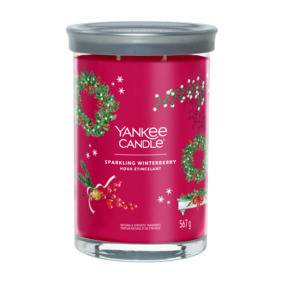 Yankee Candle - Bougie Sparkling Winterberry 11,4 cm H - YANKEE CANDLE