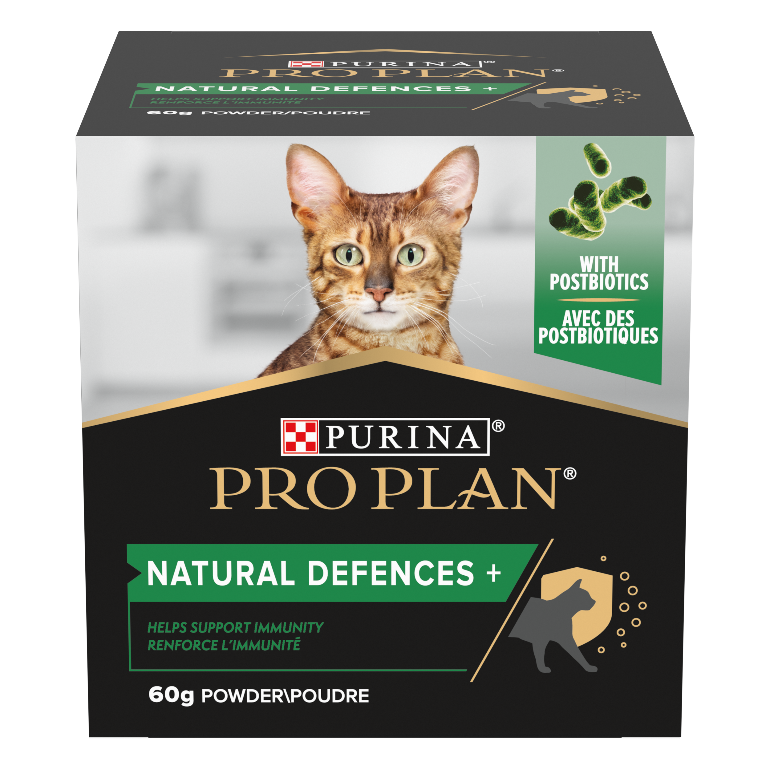 Purina Pro Plan - PRO PLAN Natural Defences+ Chat Aliment complémentaire 60g - Image 1