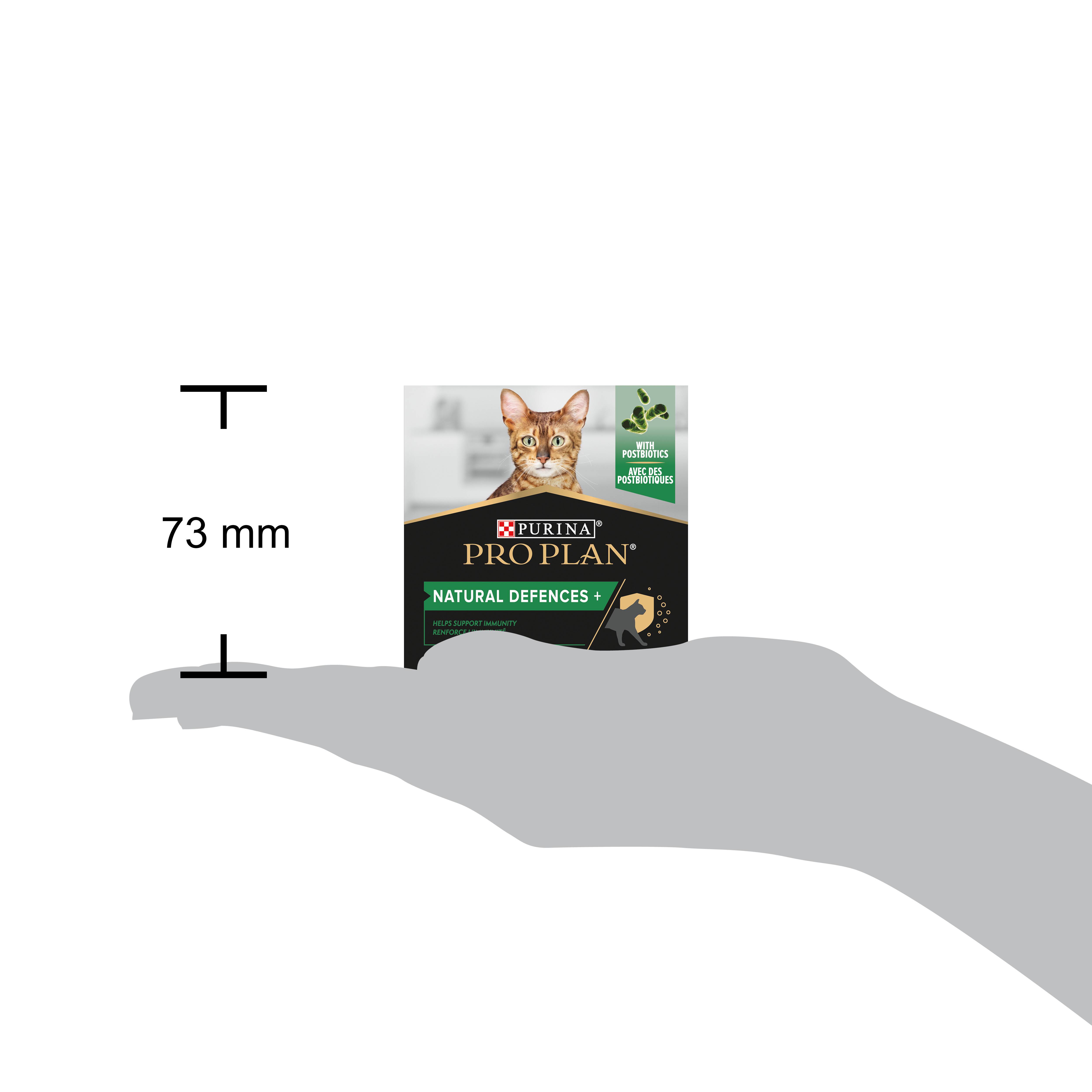 Purina Pro Plan - PRO PLAN Natural Defences+ Chat Aliment complémentaire 60g - Image 2