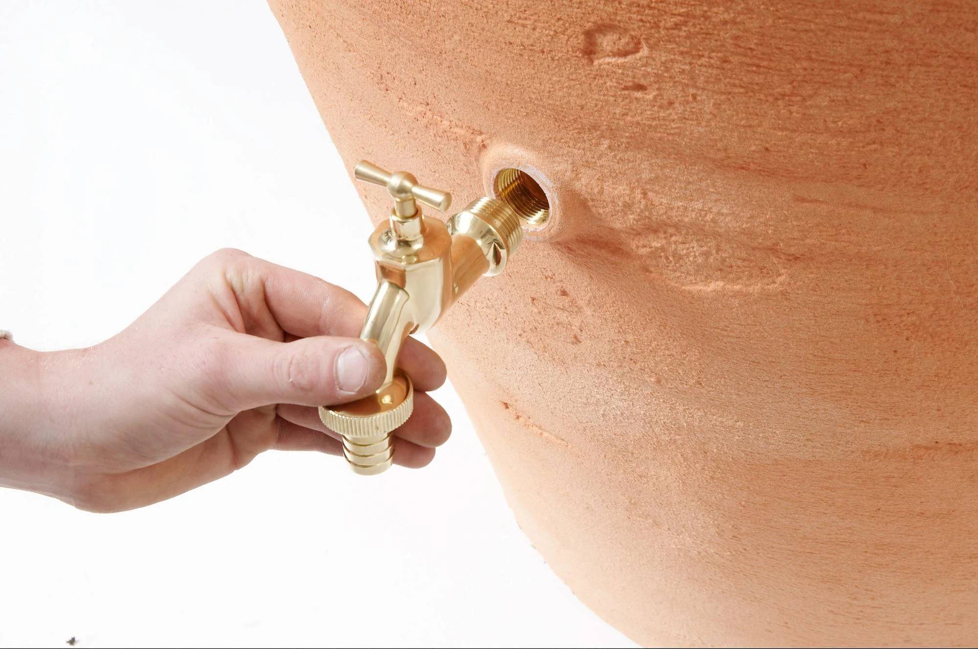 Garantia - Récupérateur d'eau de pluie 250L robinet et collecteur inclus terracotta - GARANTIA - Image 9
