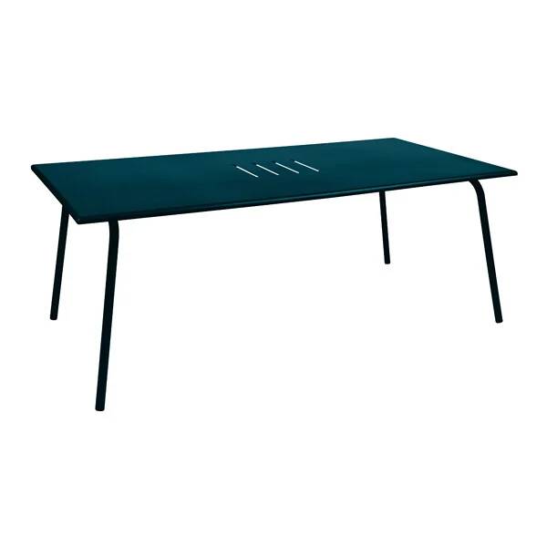 Fermob - Table de jardin rectangulaire acier bleu acapulco 8 personnes Monceau Fermob - Image 3