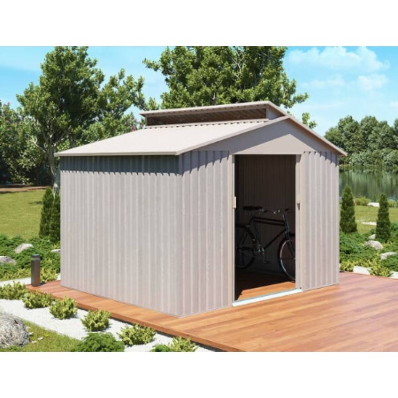 Chalet et jardin - Abri de Jardin métal aspect bois 7,2m² - Chalet Jardin - Image 6