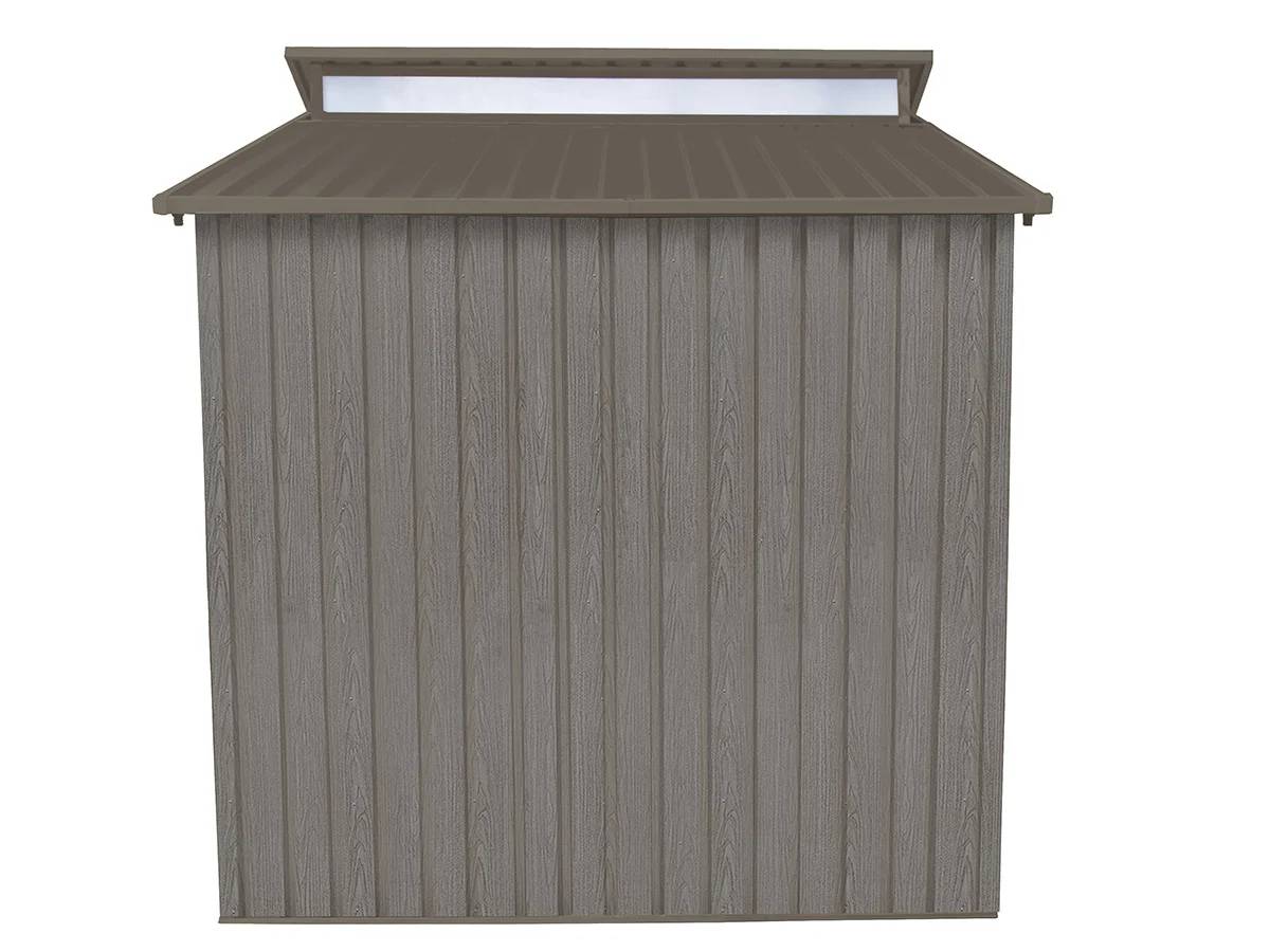 Chalet et jardin - Abri de Jardin métal aspect bois 7,2m² - Chalet Jardin - Image 12