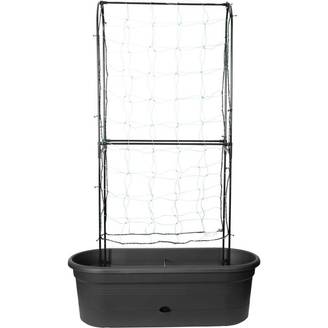 Elho - Jardinière Treillis Polypropylène Noir - ELHO