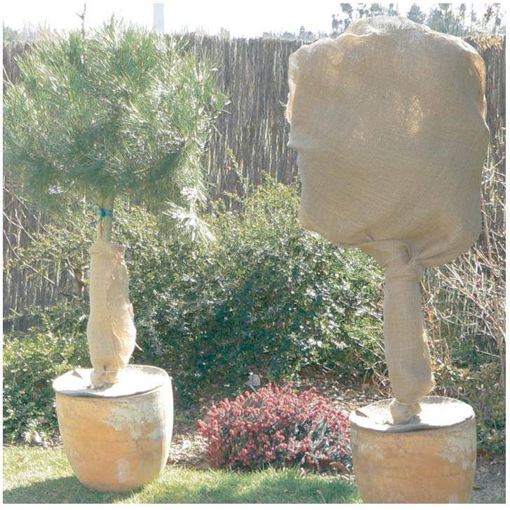 Nortène - Rouleau de protection hivernale en jute L. 10 x l. 1 m 200g/m² - Nortène - Image 1