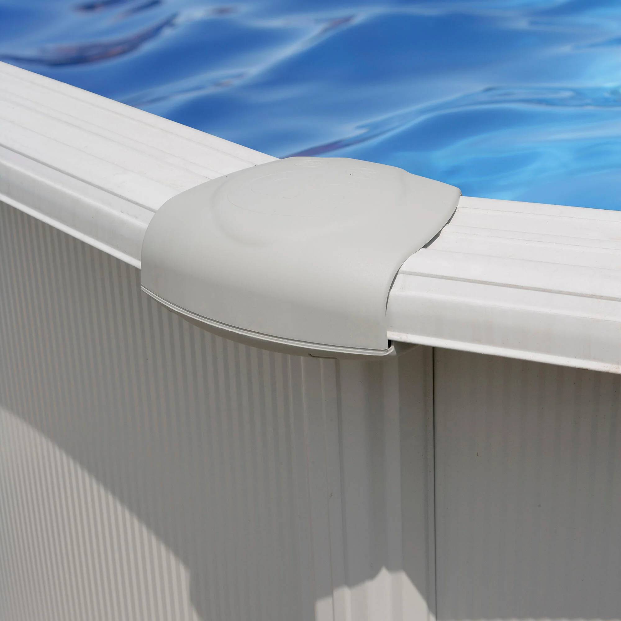 Gré - Piscine acier ovale blanche 6,34 x 3,99 x 1,32 m modèle Atlantis – GRE - Image 18
