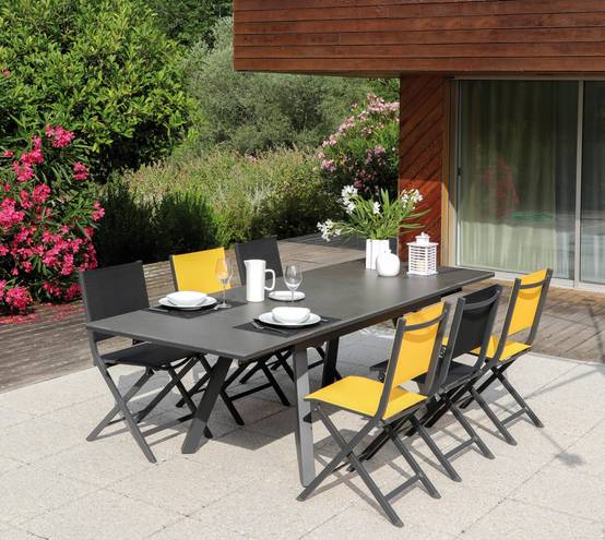 Table de Jardin Extensible Céramique - PROLOISIRS - Image 3