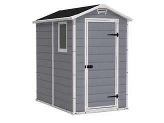 Abri de jardin résine gris avec plancher 2,5m² Premium Keter