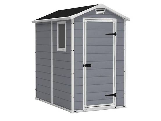Abri de jardin résine gris avec plancher 2,5m² Premium Keter - Image 1