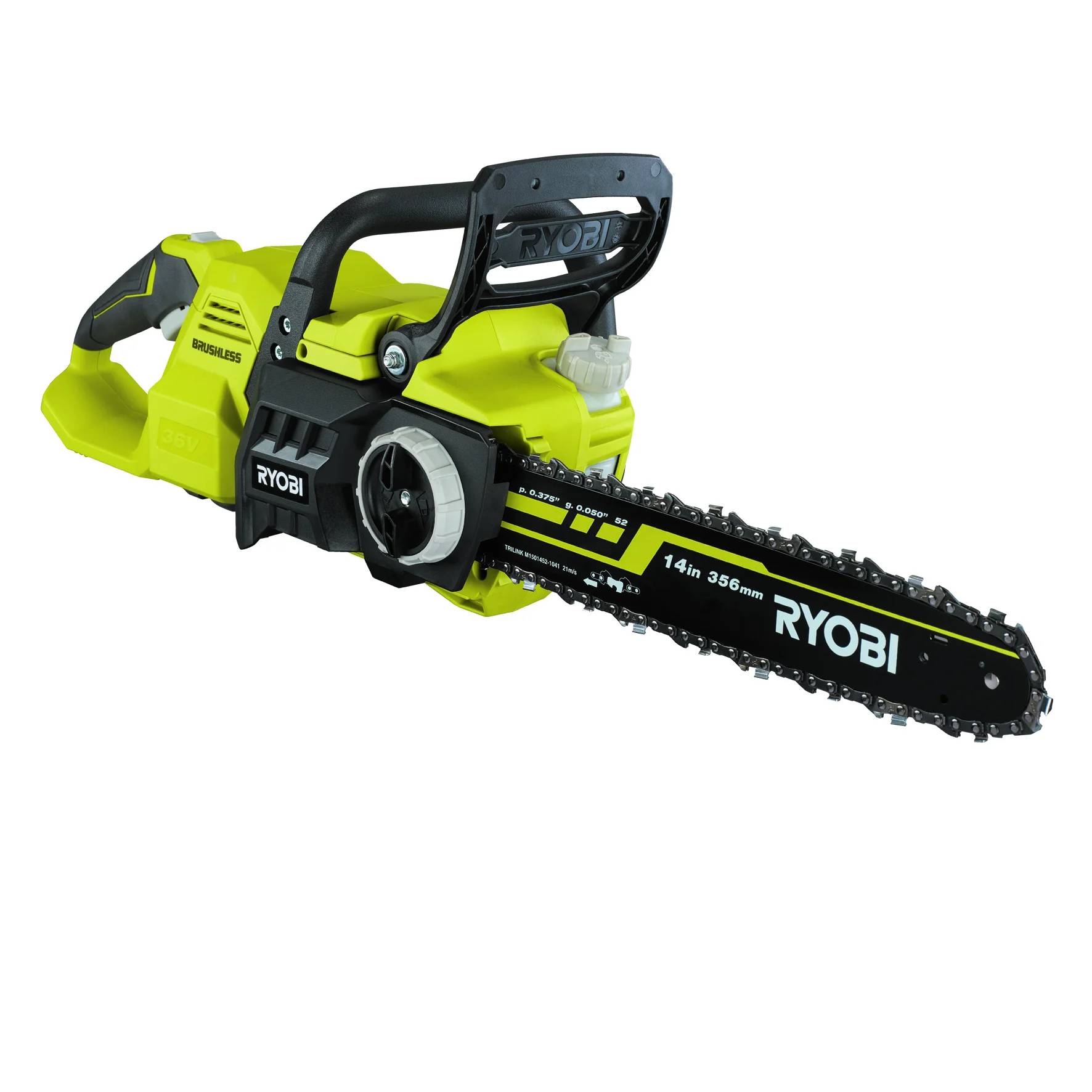Tronçonneuse à batterie RYOBI RY36CSX35A-0 36V guide 35 cm - Mach - Image 8