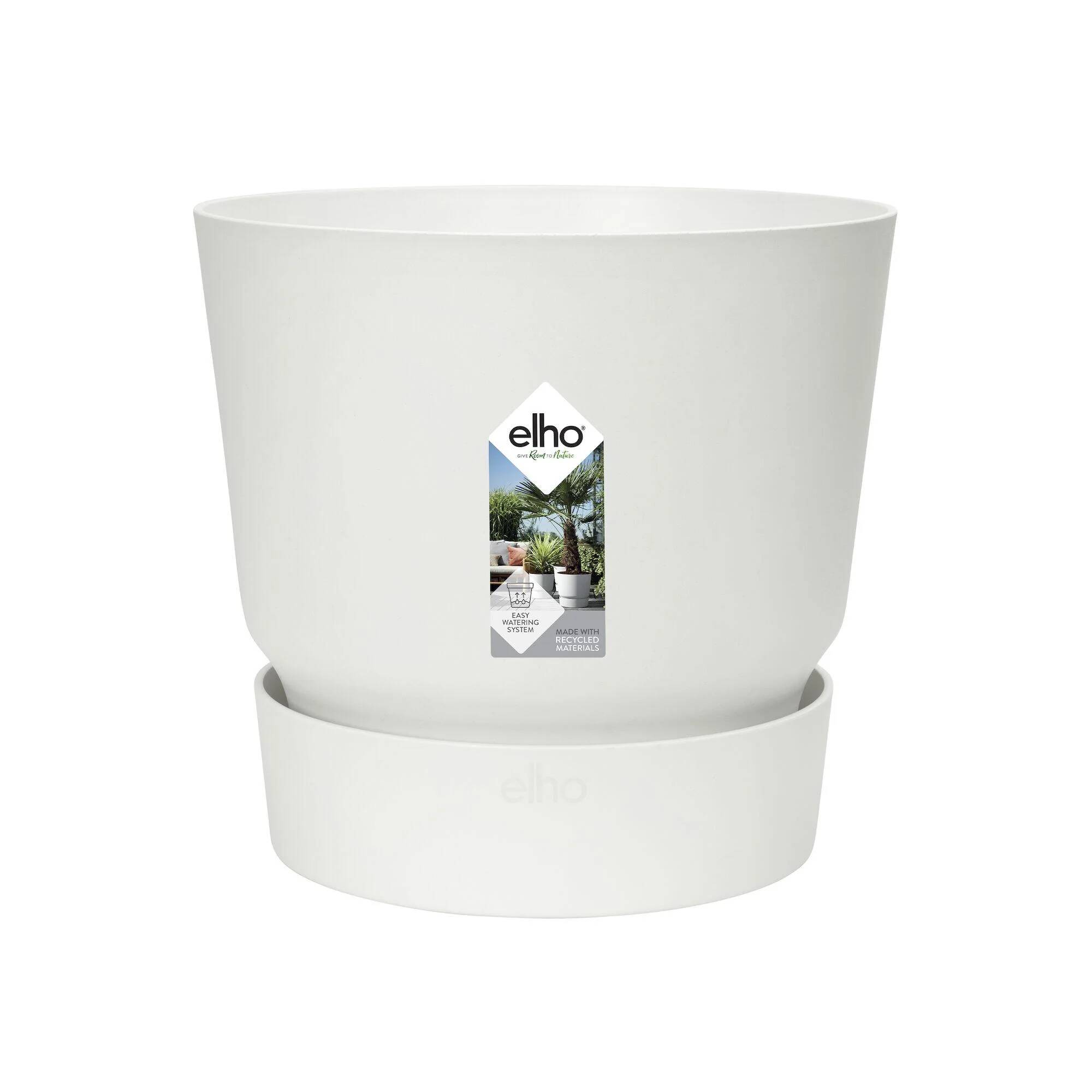Pot Elho Greenville Ø47 H44 cm blanc - Image 5
