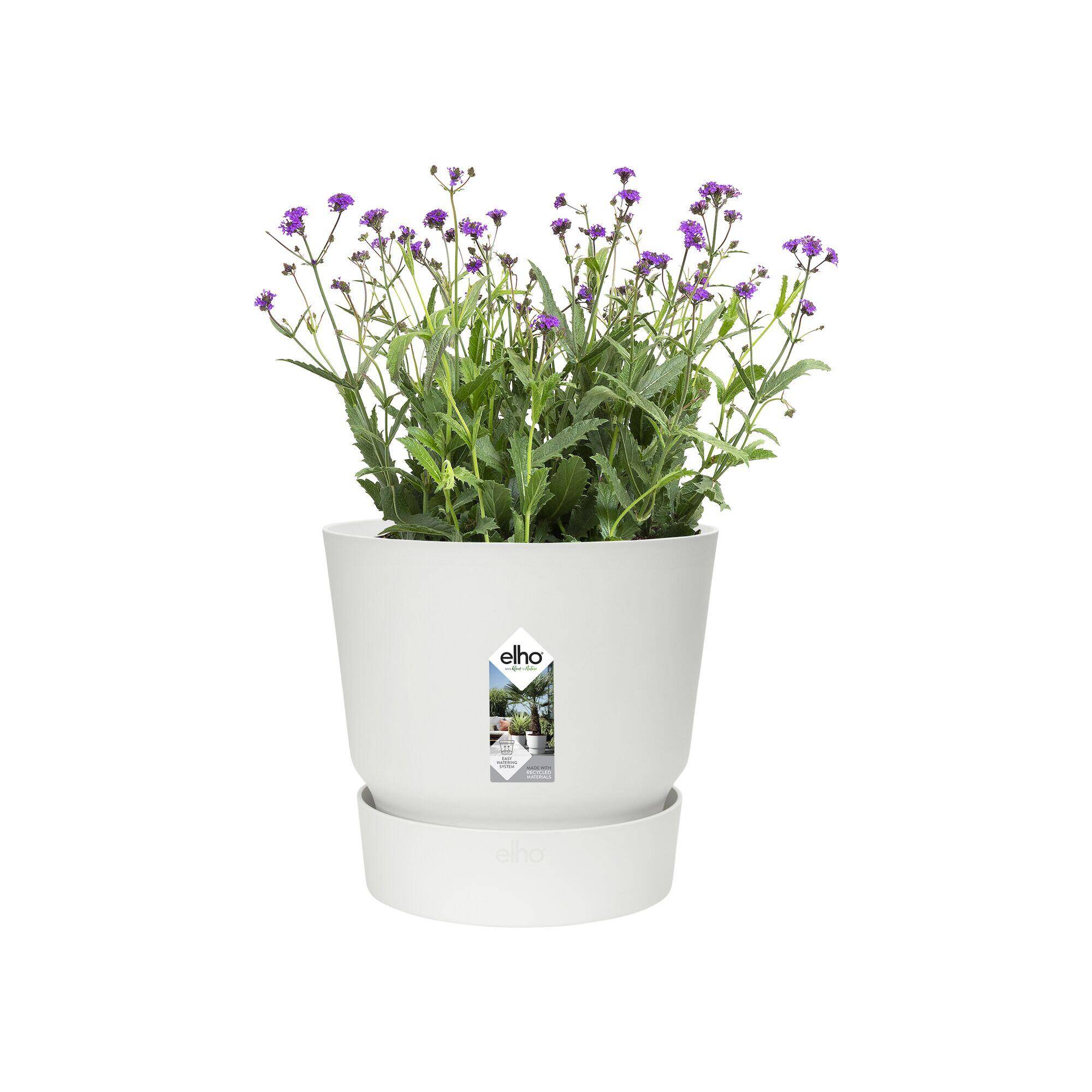 Pot Elho Greenville Ø47 H44 cm blanc - Image 10